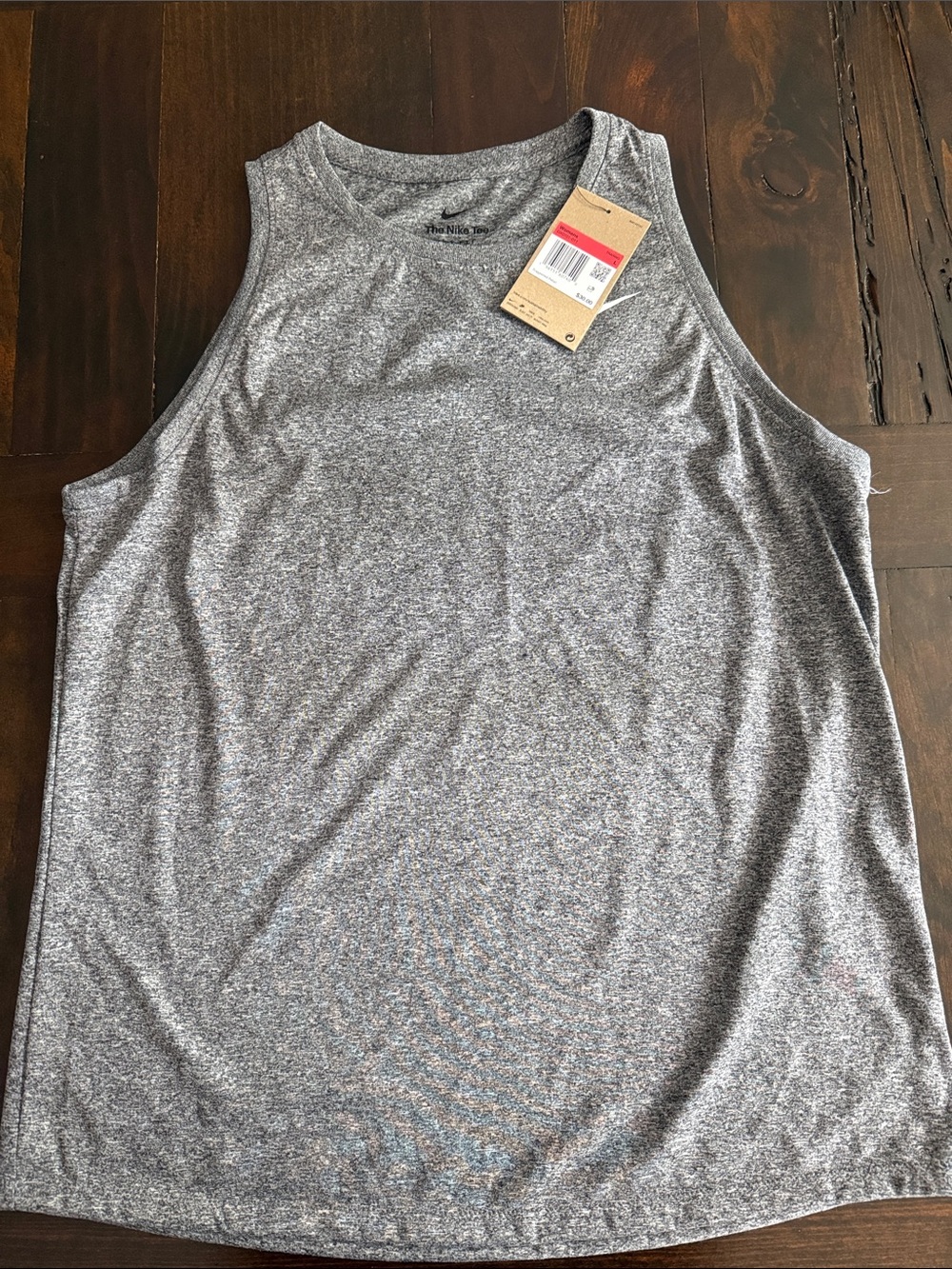 Nike Gray Size Large NWT Heather Women's Tank Top